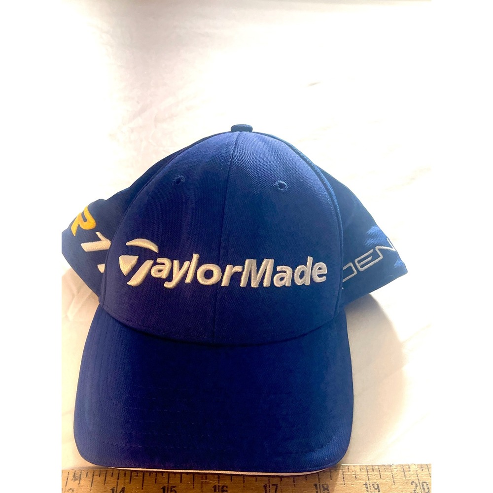 TaylorMade R11 Penta TP Adidas Golf Hat Royal Blue S/M Flex Fit Performance Cap